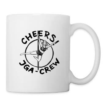 JGA-Crew on Tour! Illustration-Style - Tasse - Weiß - Rechts