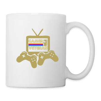 Gamer Veteran Retro TV - Mug blanc - blanc - Droite