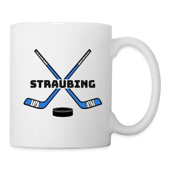 Eishockey Straubing - Tasse - Weiß - Rechts
