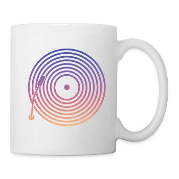 DJ Vinyl Music - Mug blanc - blanc - Droite