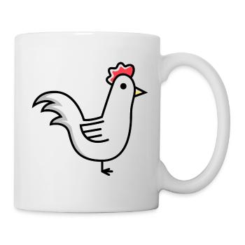 Rooster Animal - Mug - white - Right
