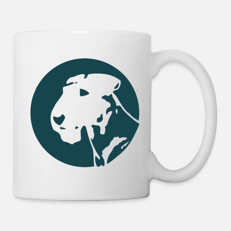 Bauer Airedale - Tasse - Weiß