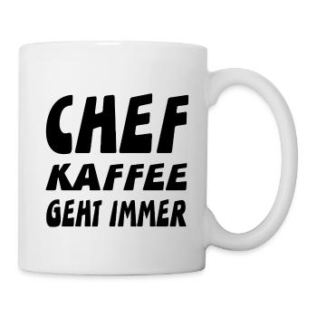 patron - Mug blanc - blanc - Droite
