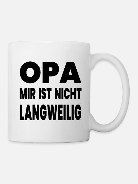 Opa - Tasse - Weiß