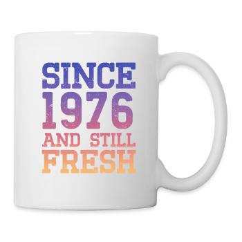 1976 50. Geburtstag - Tasse - Weiß - Rechts