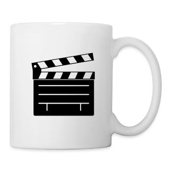 Clapperboard - Tasse - Weiß - Rechts