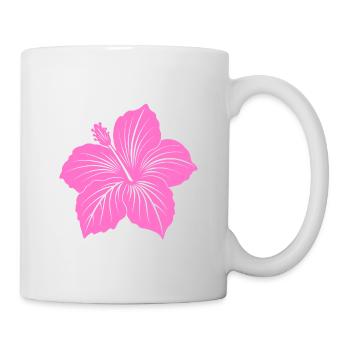 Hibiscus flower - Mug - white - Right