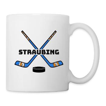 Eishockey Straubing - Tasse - Weiß - Rechts