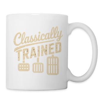 Classically Trained Auto Schaltgetriebe - Tasse - Weiß - Rechts