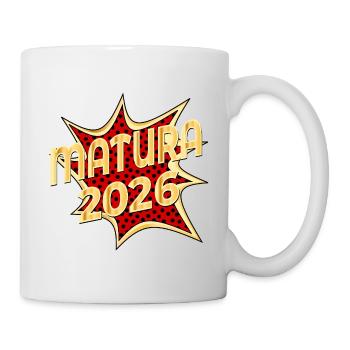 Popart graduation from high school in 2026 - Mug - white - Right