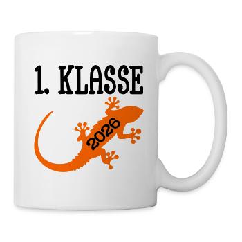 Graduates of daycare school first graders - Mug - white - Right