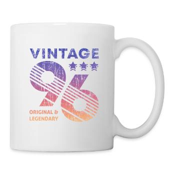 Vintage 1996 - Tasse - Weiß - Rechts