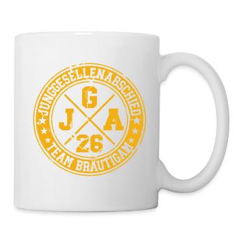 Bachelor Party Team Groom 2026 Bachelor Party - Mug - white - Right