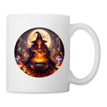 Moonlit Witch's Cauldron - Mug - white - Right