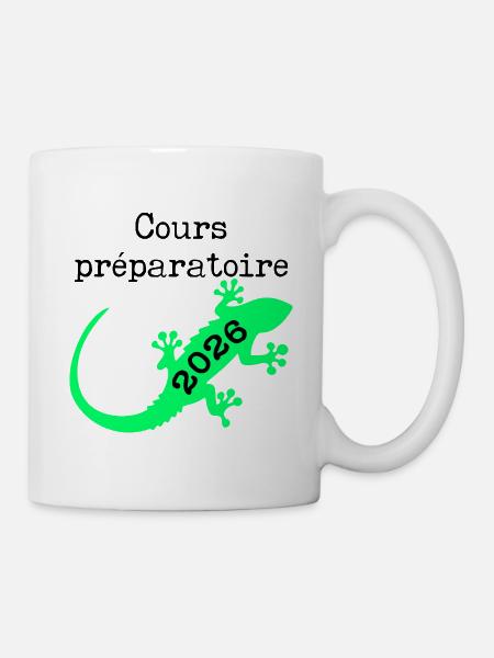 Cours Préparatoire 2026 École - Mug blanc - blanc