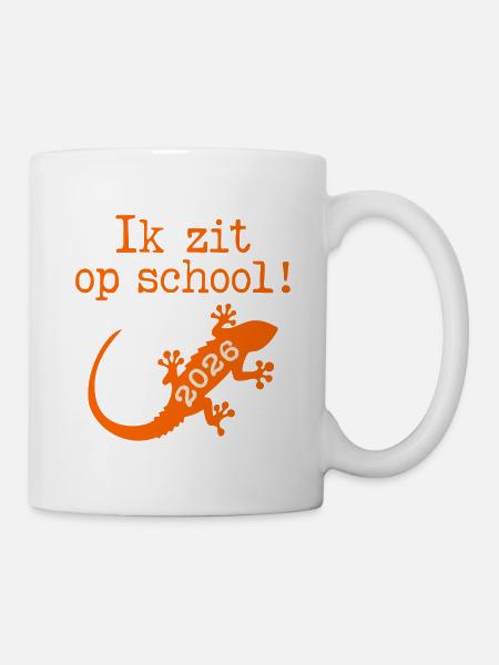 Ich bin in der Schule - Tasse - Weiß