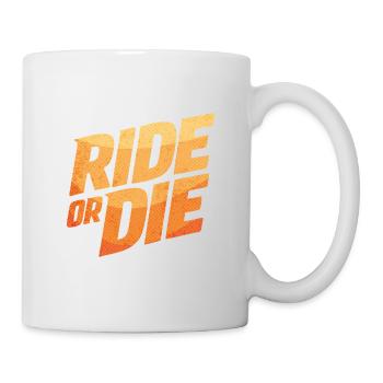 RIDE OR DIE – Asphalt Adventure - Mug - white - Right