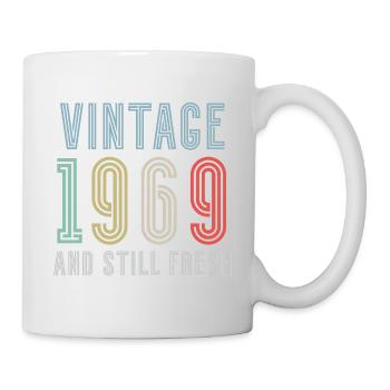 1969 Vintage - Tasse - Weiß - Rechts