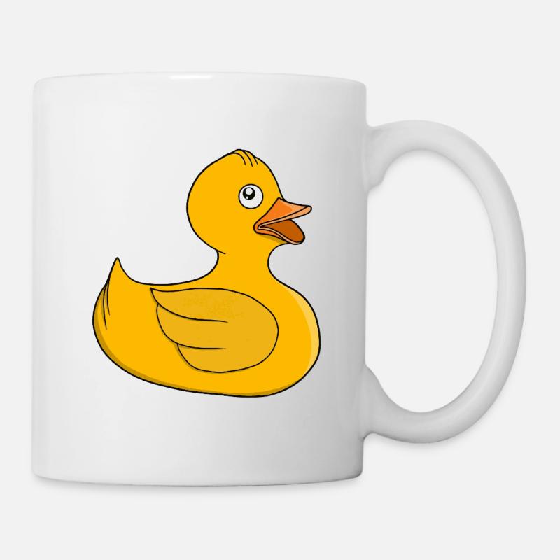Sunny Rubber Duck - Mug - white