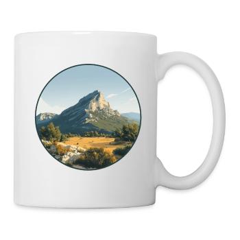 Mont Sainte-Victoire, Alpes, France - Mug - white - Right