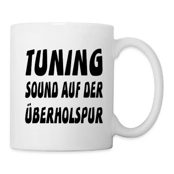 Tuning - Tasse - Weiß - Rechts