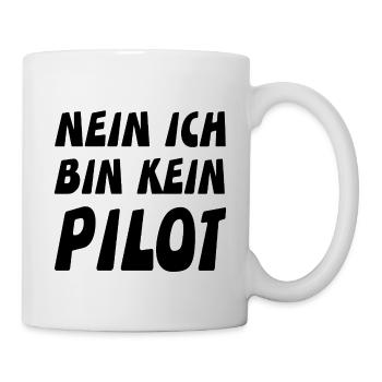 Pilot - Tasse - Weiß - Rechts