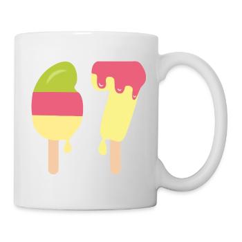 67 - Soixante-sept Numéro 67 I-ce Cream Meme Six 7 - Mug blanc - blanc - Droite
