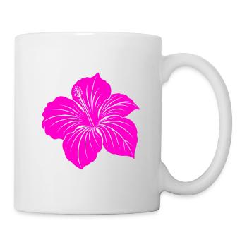 Hibiscus flower - Mug - white - Right