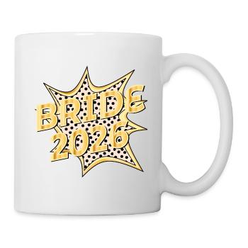 Mariée 2026 - Mug blanc - blanc - Droite