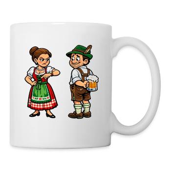 Marital Humor Chef & Beer - Mug - white - Right