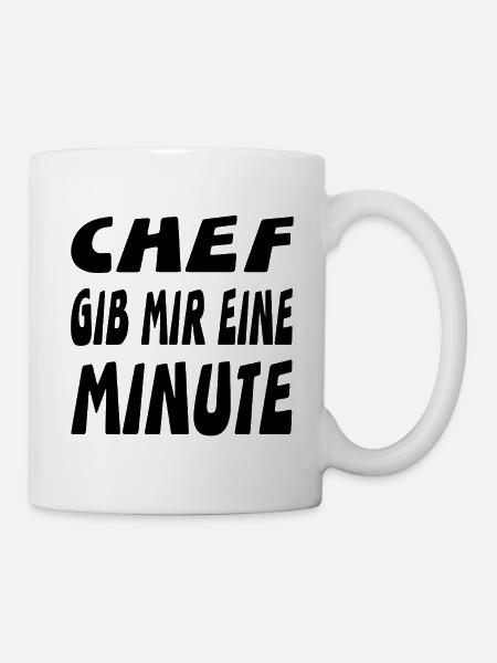 Chef - Tasse - Weiß
