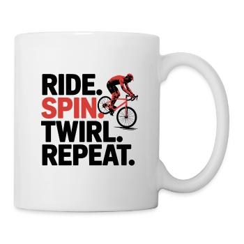 Ride as Art  - Mug - white - Right