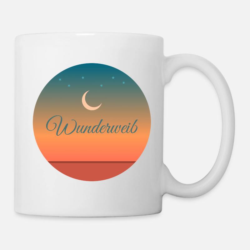 Wunderweib - Tasse - Weiß