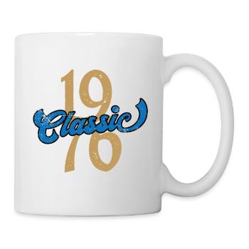Vintage 1976 - Tasse - Weiß - Rechts