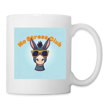 No Stress Club Donkey - Mug - white - Right