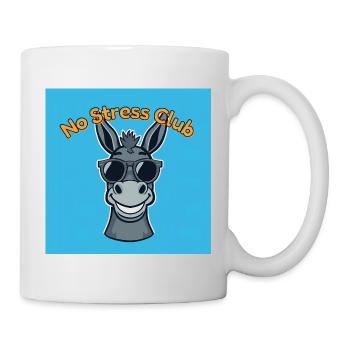 No Stress Club Donkey Cool - Mug - white - Right
