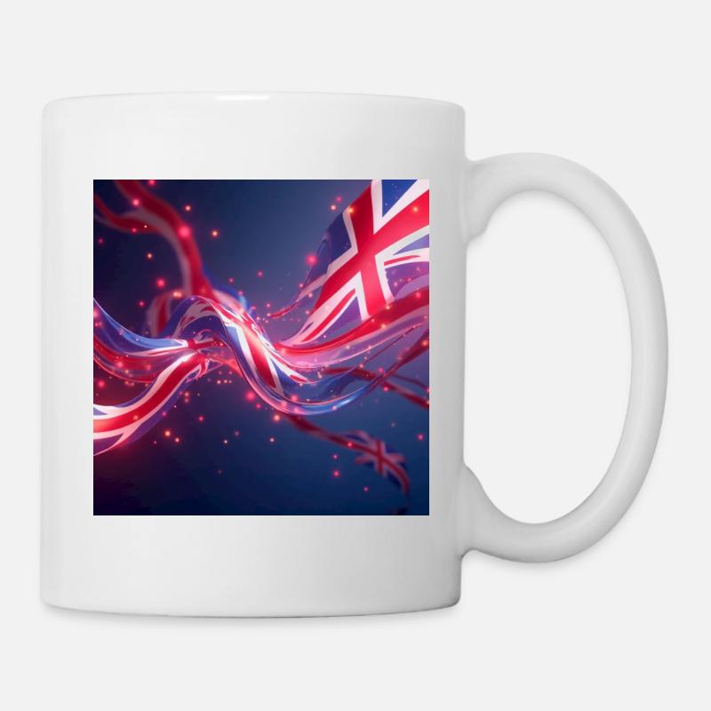 drapeaux_GB2 - Mug blanc - blanc