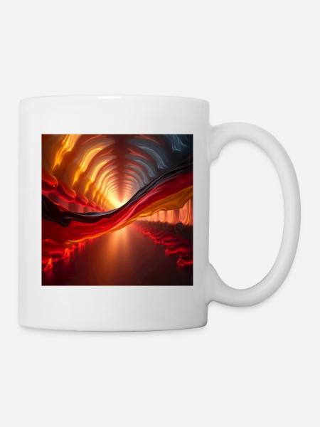 Flaggen Deutschland - Tasse - Weiß