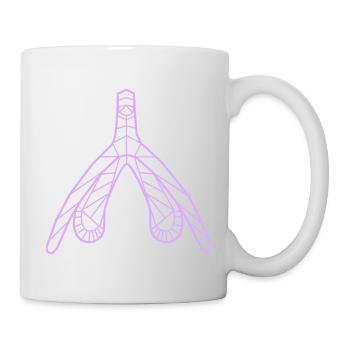 Klitoris_flieder - Mug - white - Right