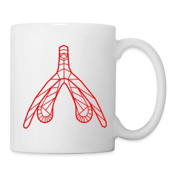 Klitoris_koralle - Mug - white - Right