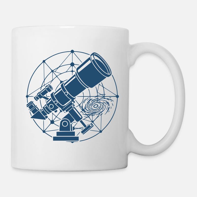 Teleskop Astrofotografie - Tasse - Weiß