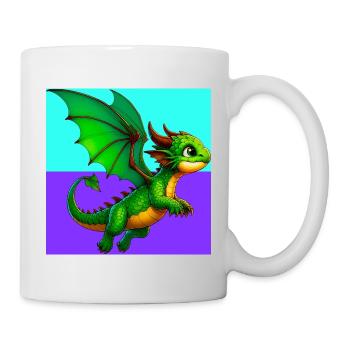 dragon - Mug - white - Right
