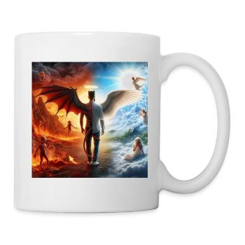 Equilibre Céleste et Infernal - Mug blanc - blanc - Droite