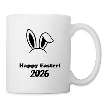 Happy Easter 2026 - Easter Bunny Design - Mug - white - Right