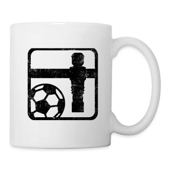 Tischfußball - Tasse - Weiß - Rechts