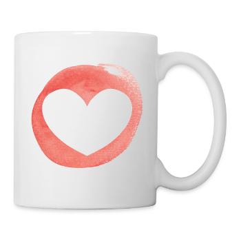 Heart - personalizable - Mug - white - Right