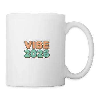 Remise des diplômes de fin d’études secondaires Vibe 2026 - Mug blanc - blanc - Droite