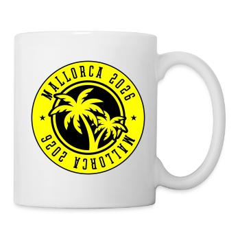 Palmiers de Majorque 2026 - Mug blanc - blanc - Droite