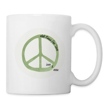 meh Peace - Tasse - Weiß - Rechts