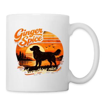 Toller Retro 70s: Ginger Spice & Everything Nice - Tasse - Weiß - Rechts